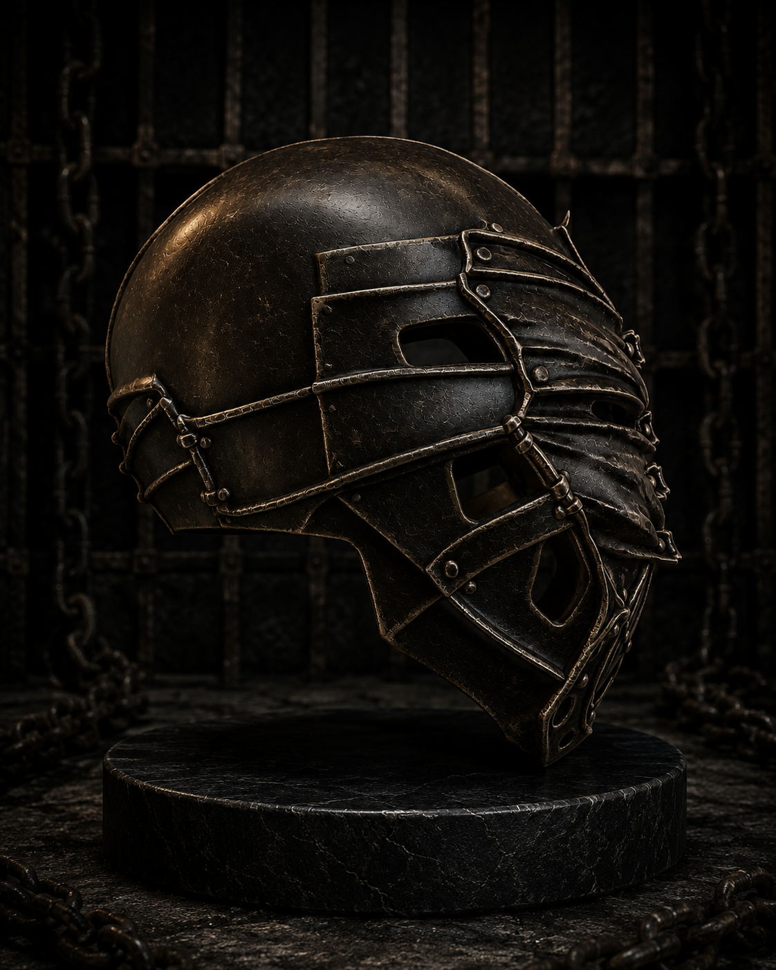 Side view of Constrict helmet