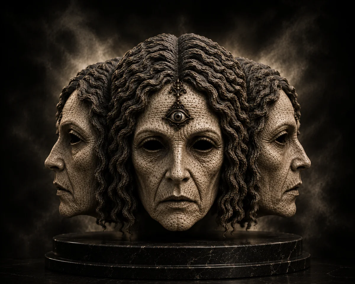 Front view of Graeae helmet