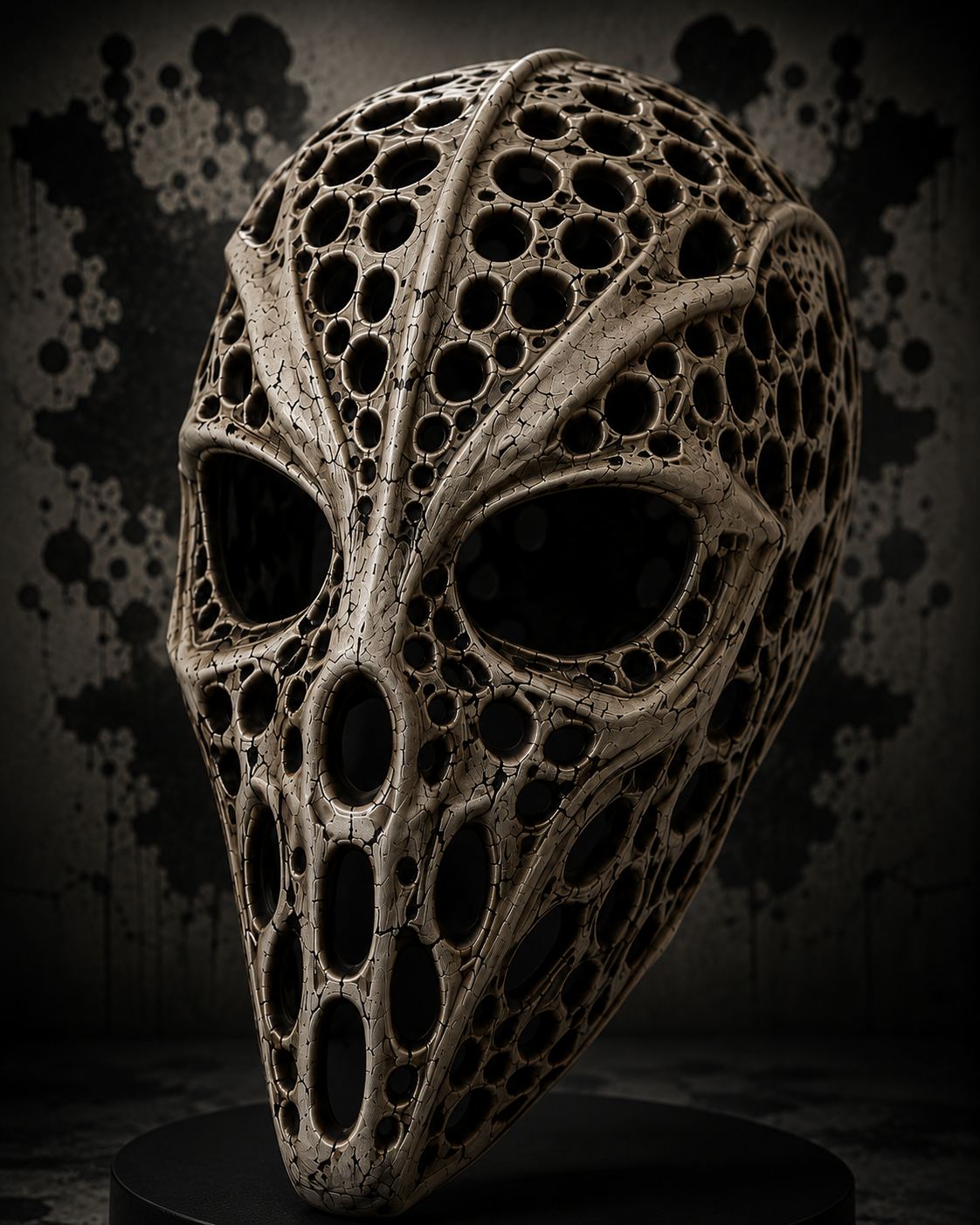 Front view of Voidform helmet