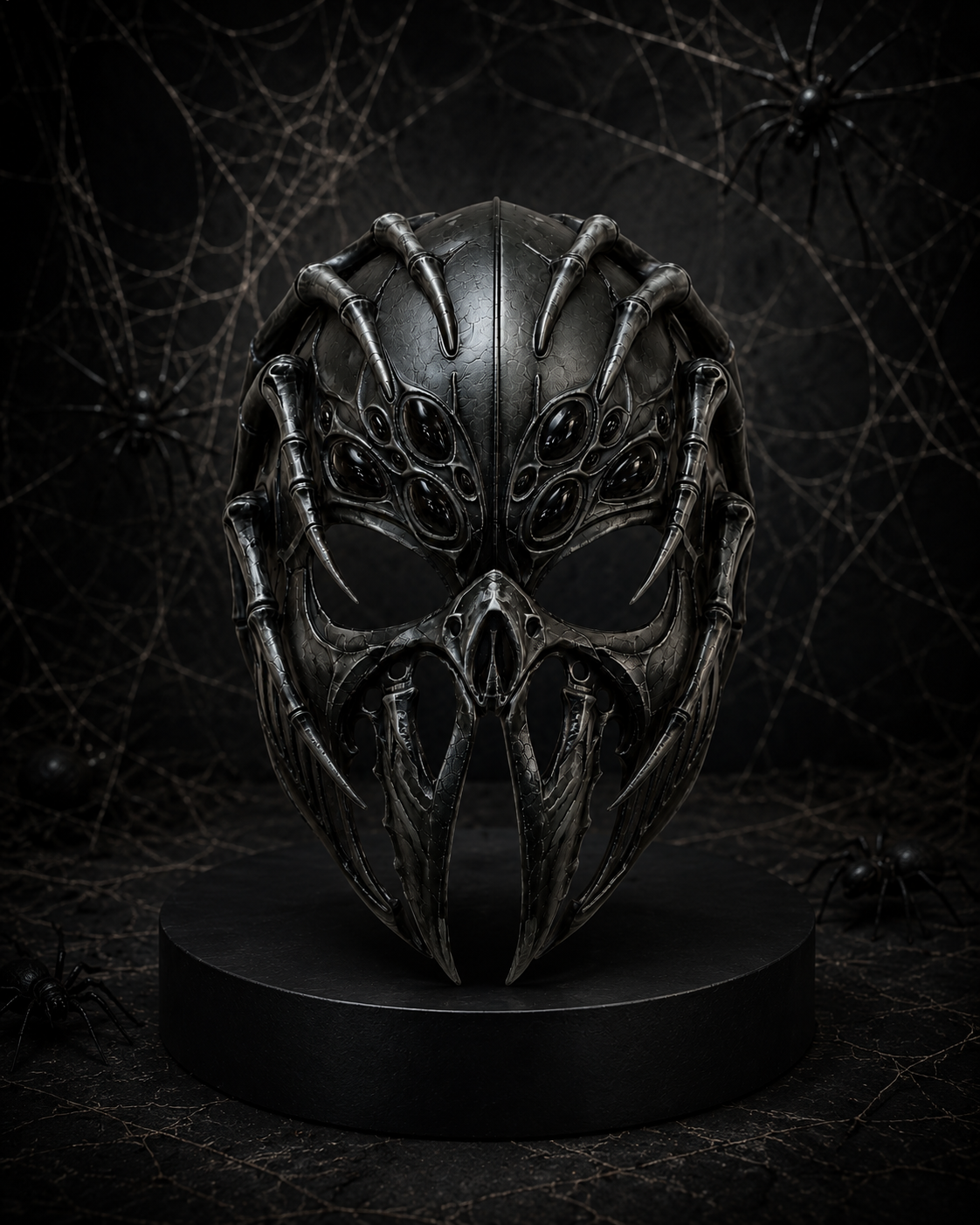 Front view of Weaver helmet