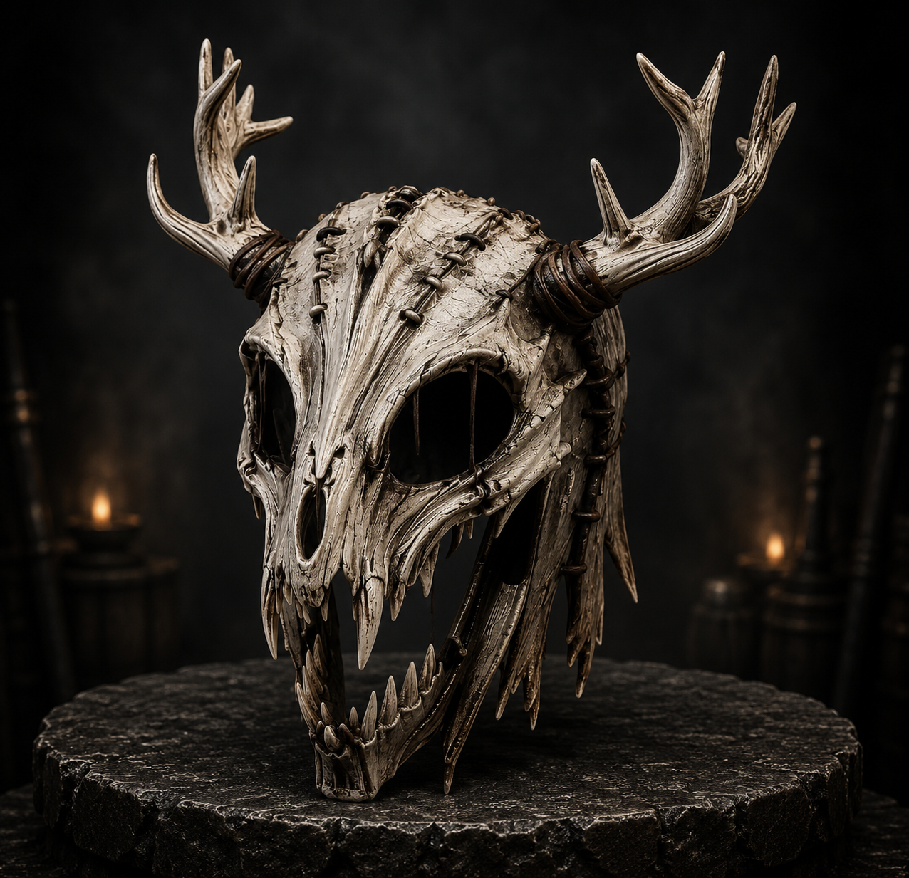Front view of Fenmour mask