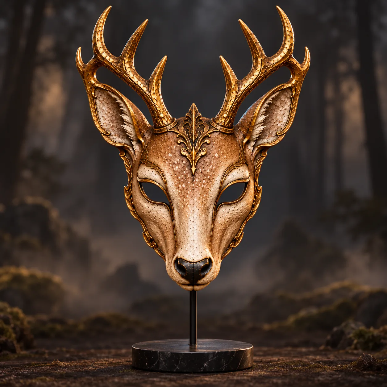 Front view of Ceryneian Hind
