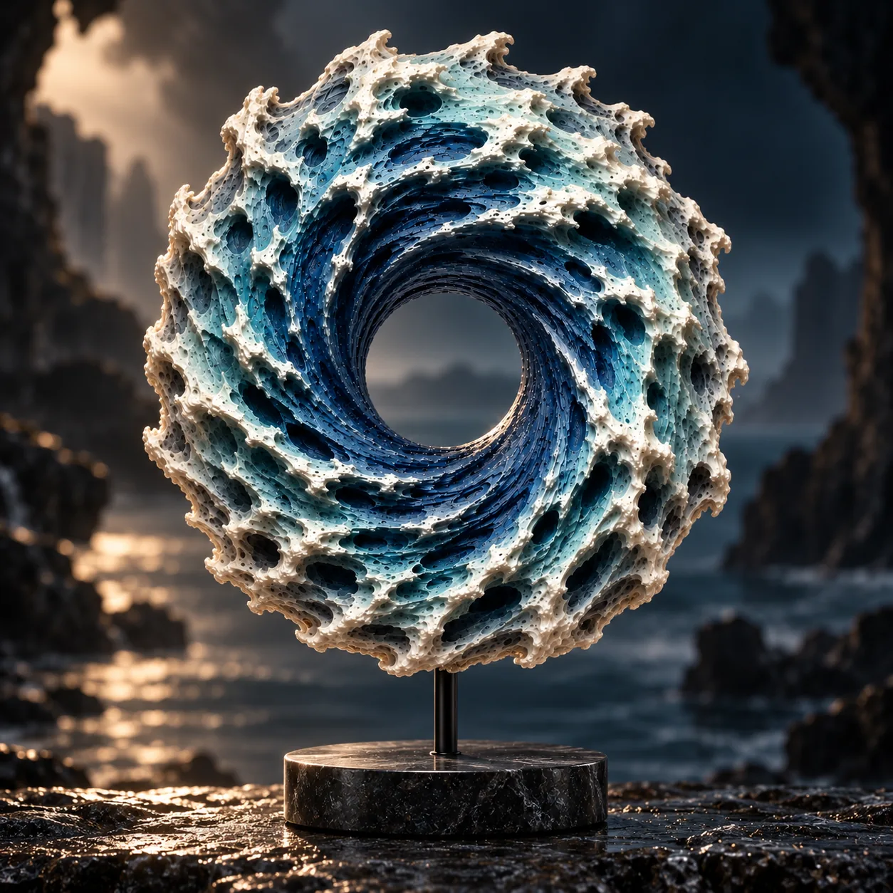 Front view of Charybdis