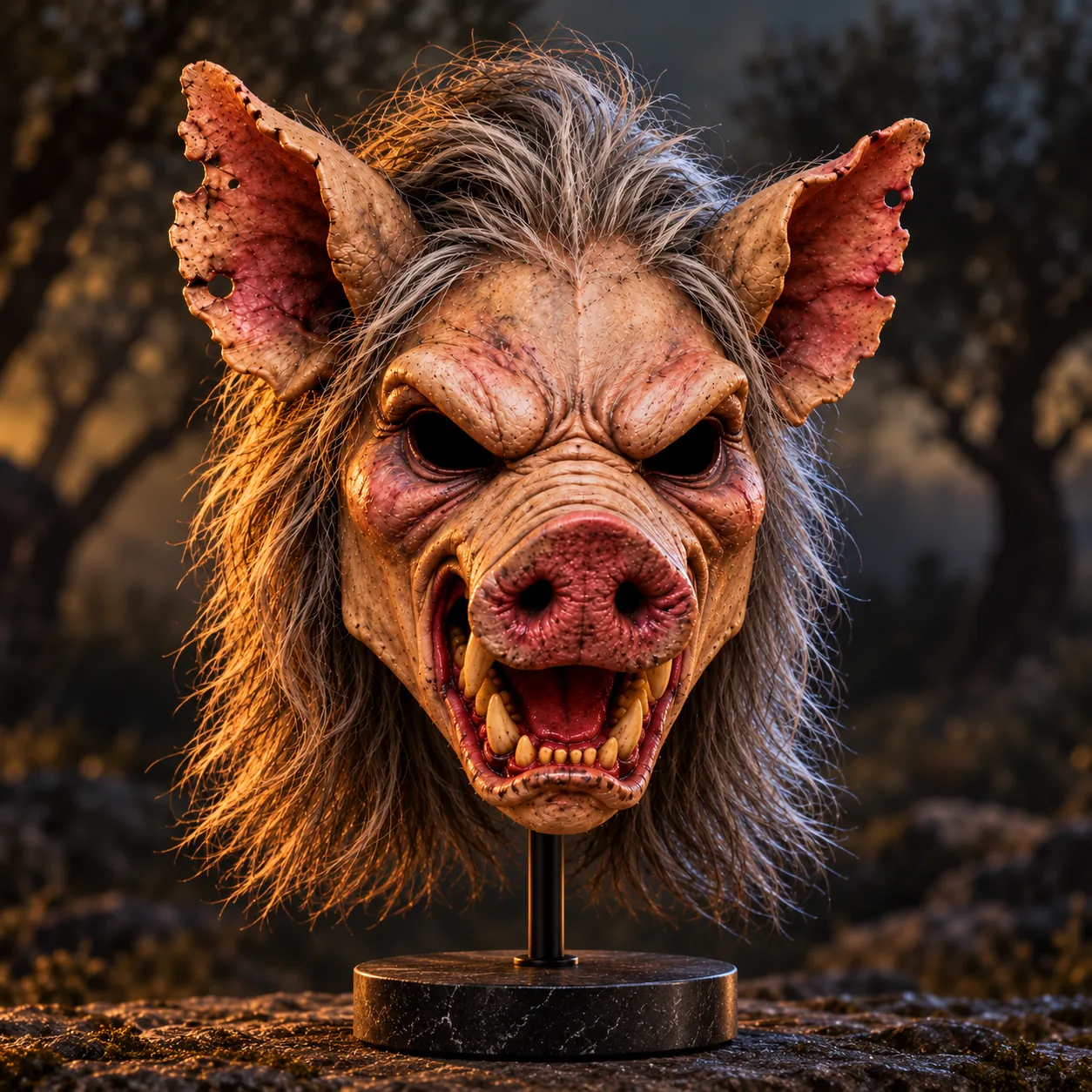 Front view of Crommyonian Sow