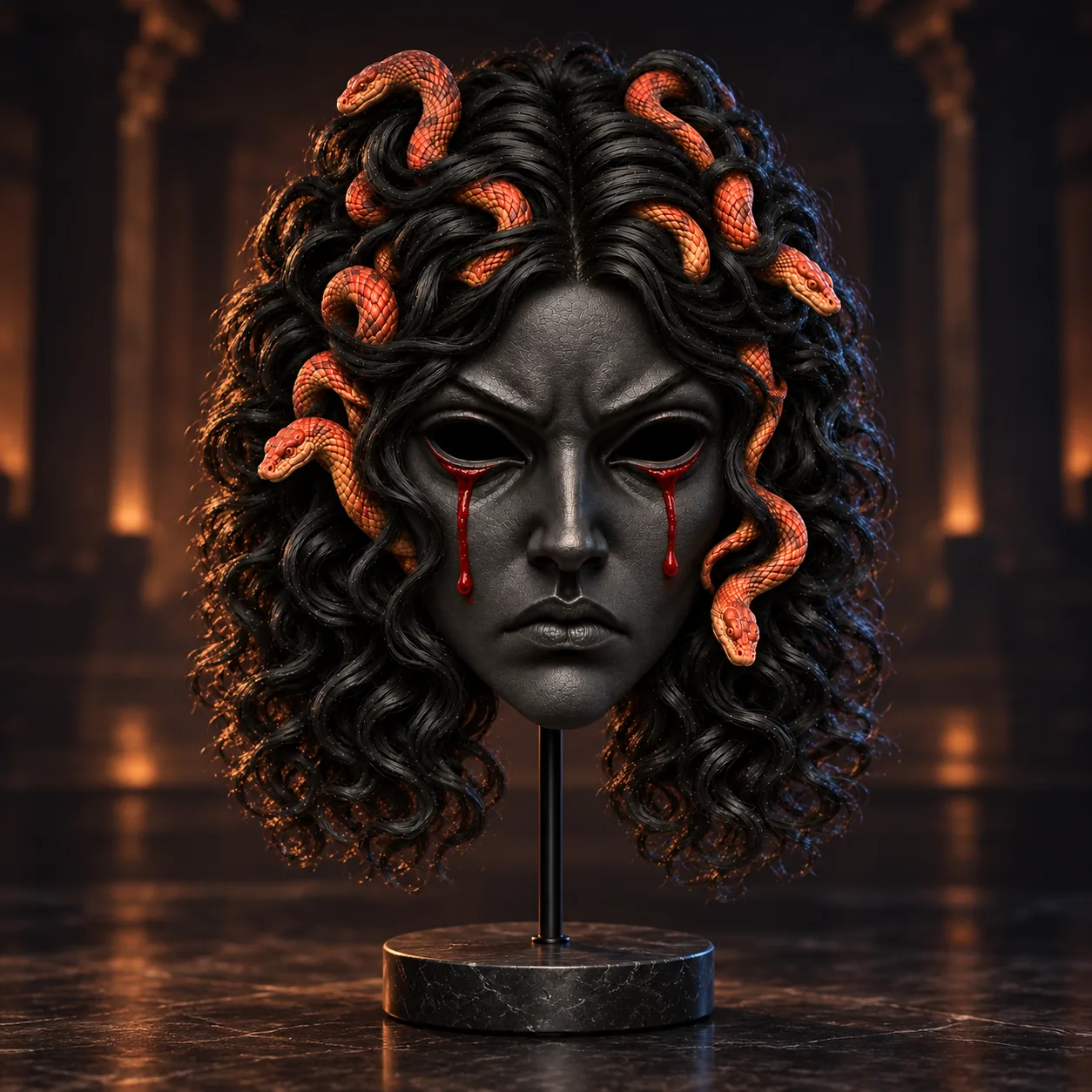 Front view of Erinyes