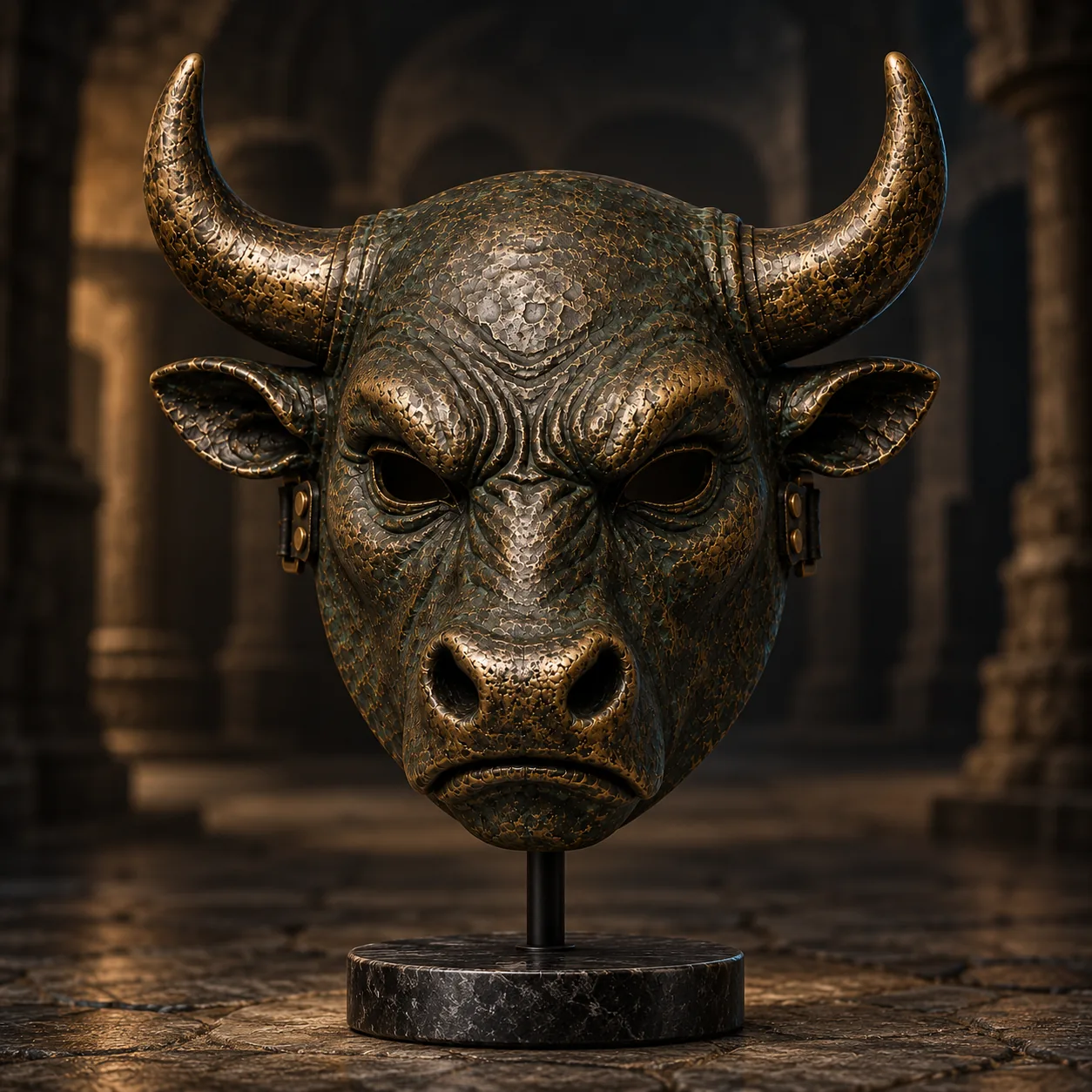 Front view of Minotaur