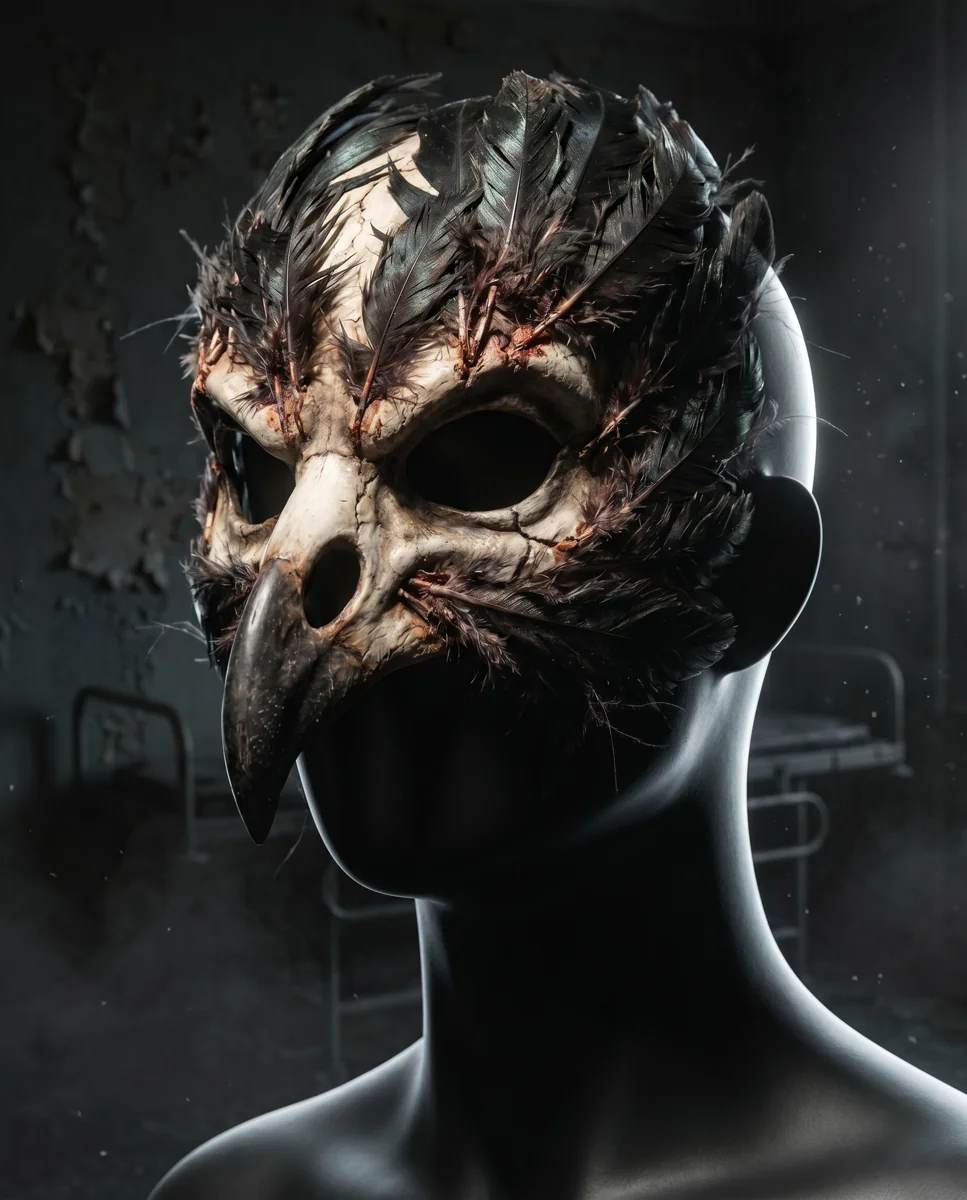 Side view of Molt mask