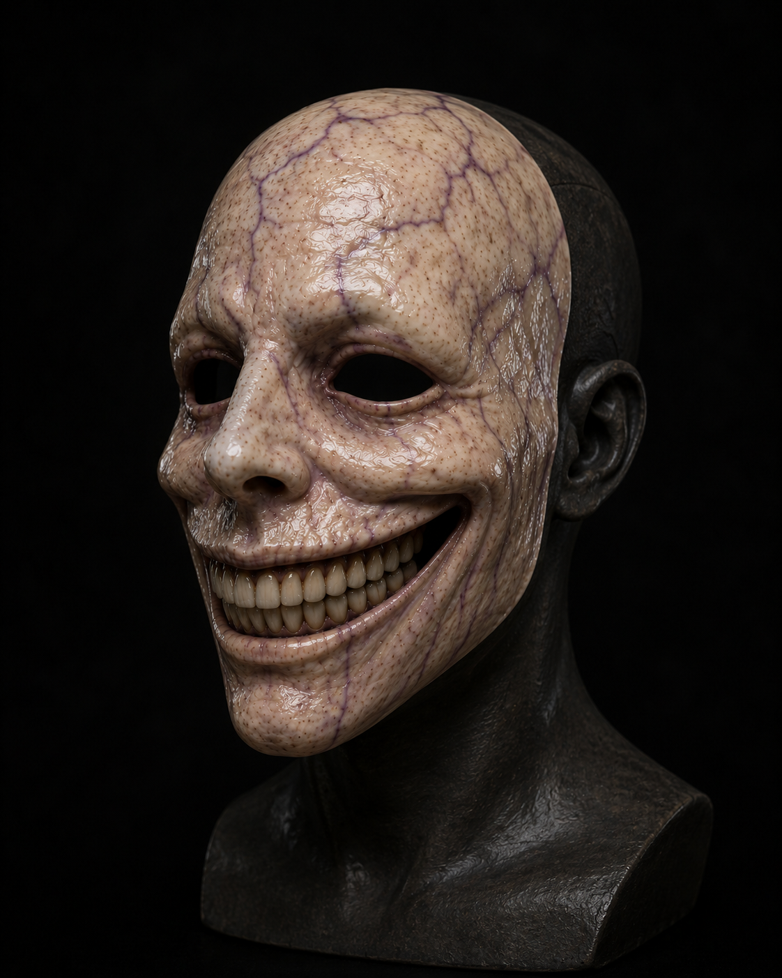 Side view of Rictus mask