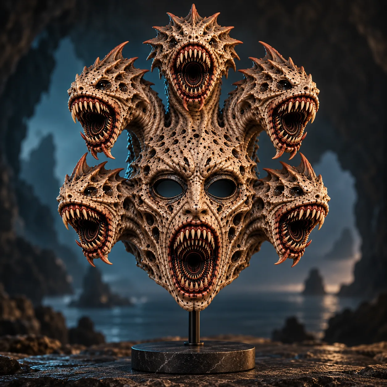 Front view of Scylla