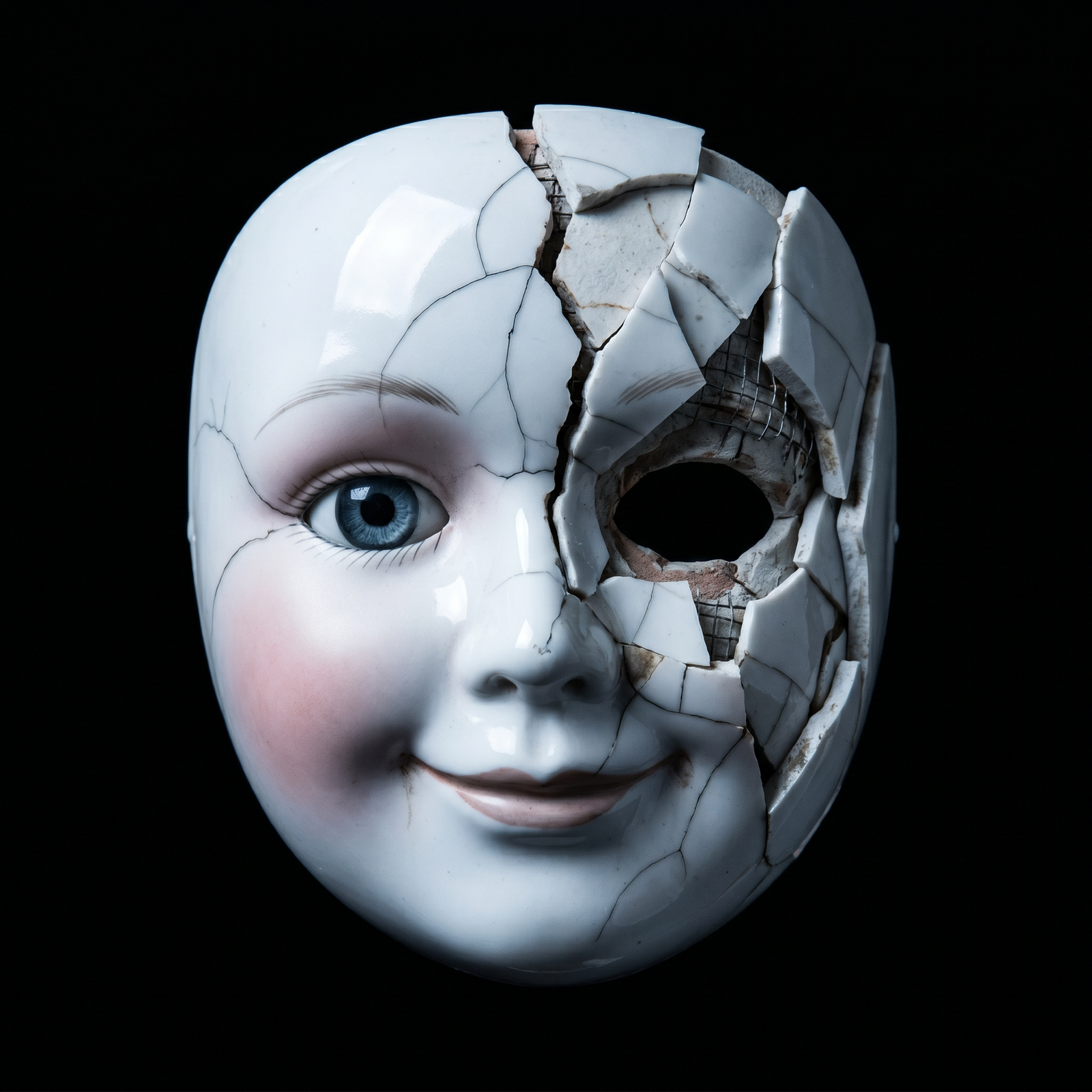 Front view of Seam mask