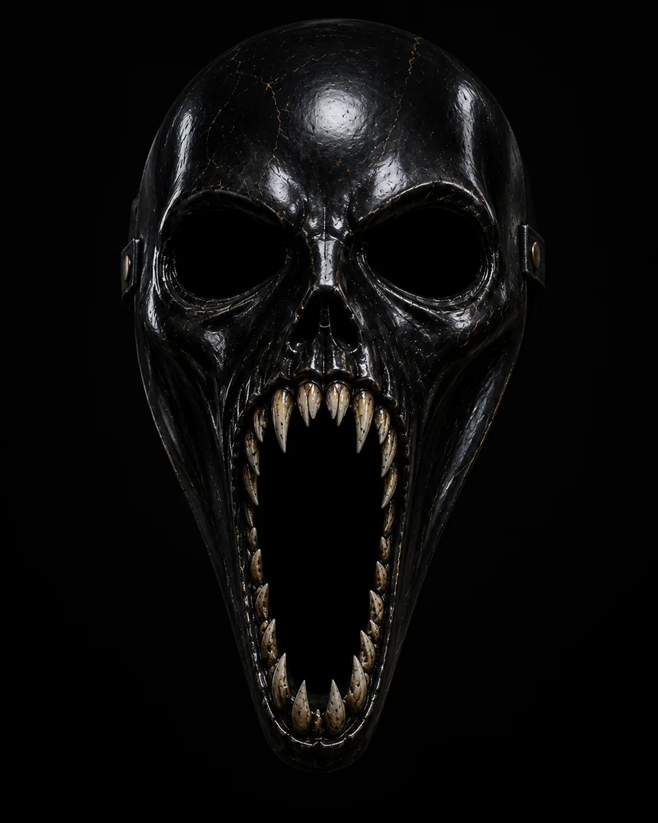 Front view of The Hollow mask