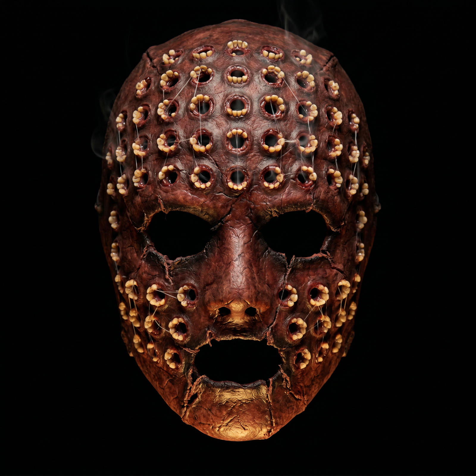 Front view of The Maw mask