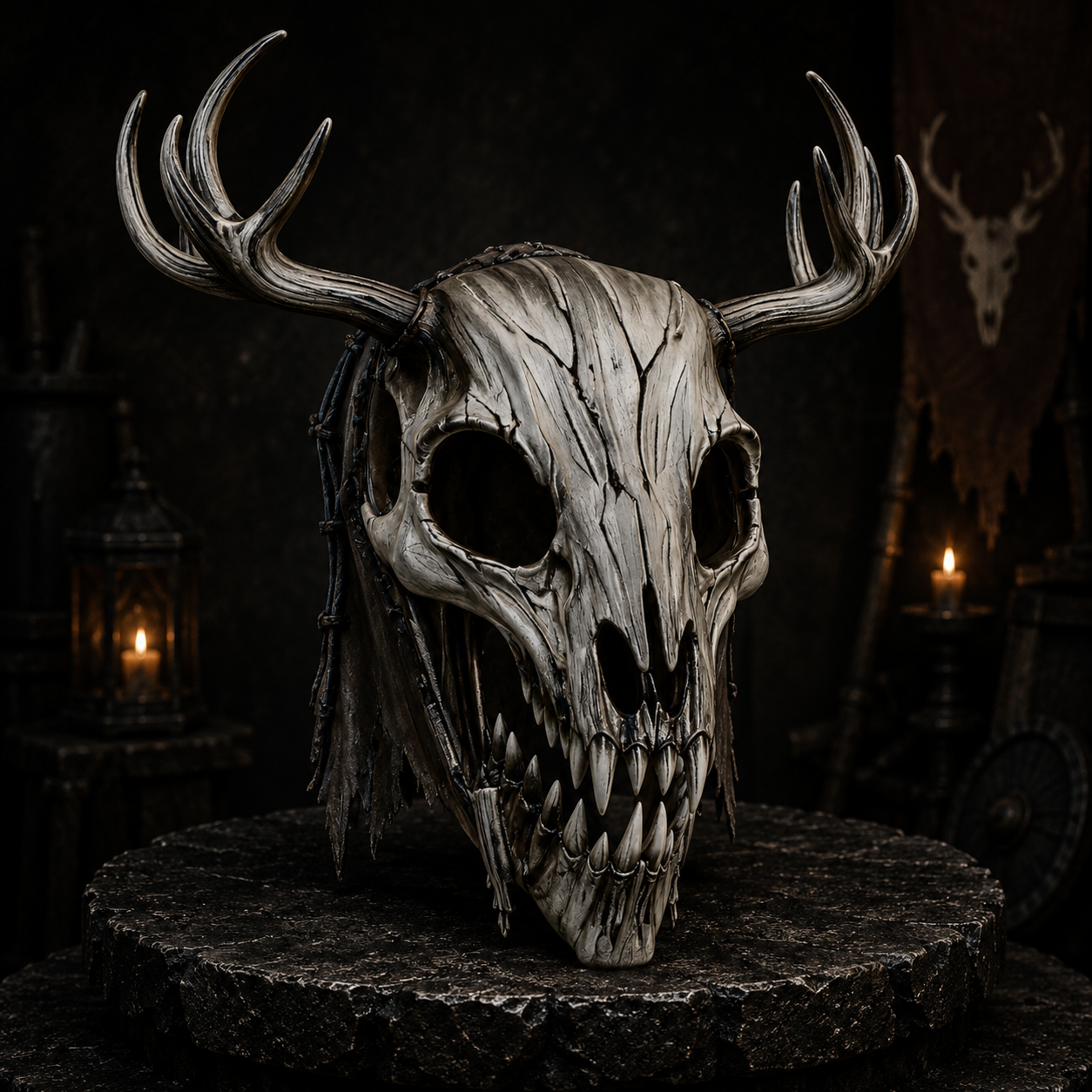 Front view of Velkyn mask