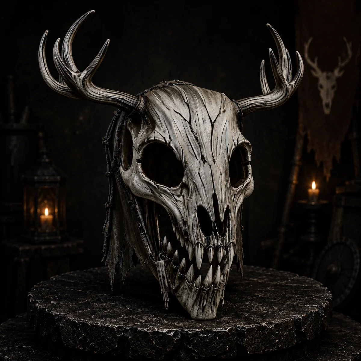 Front view of Velkyn mask