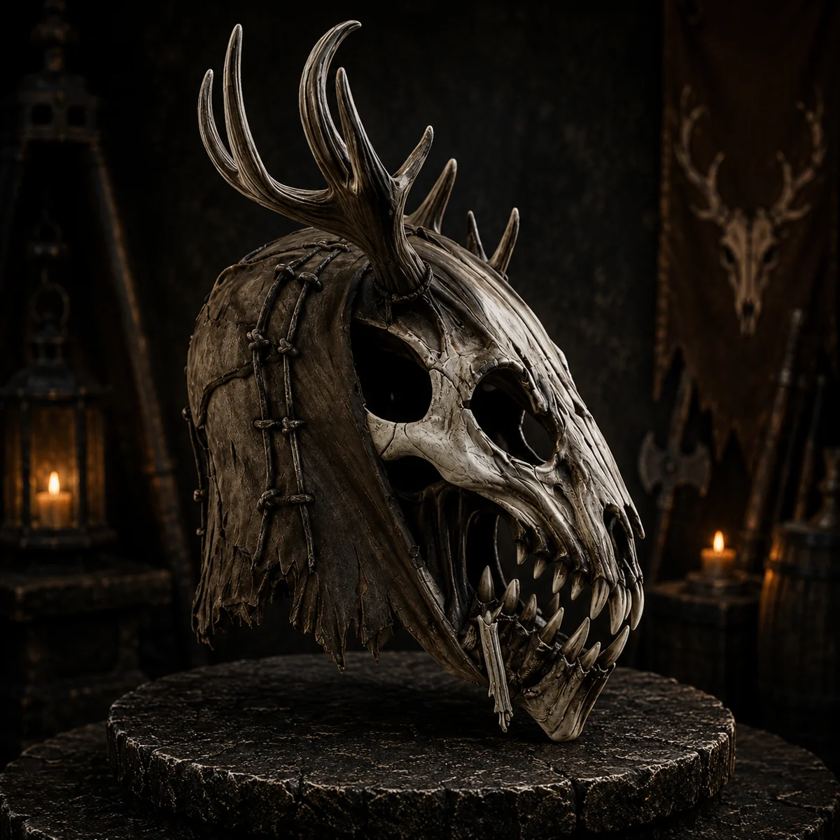 Side view of Velkyn mask